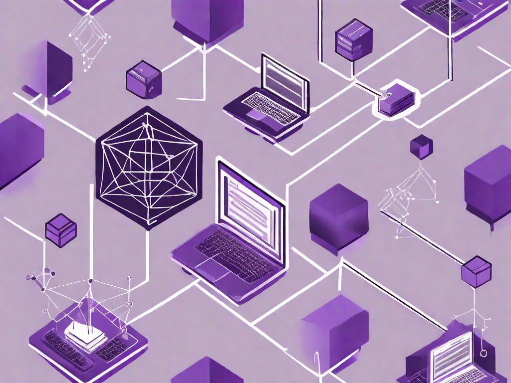 A network of interconnected nodes